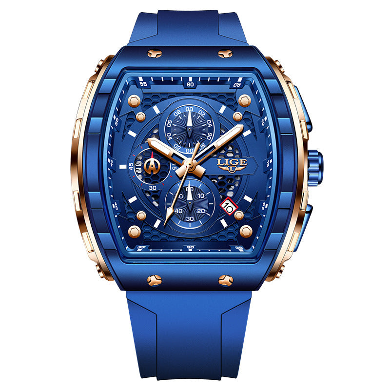 Luxury Chronograph Men's Watch – Waterproof & Luminous Edition Elevate Your Style Every Day detail view
