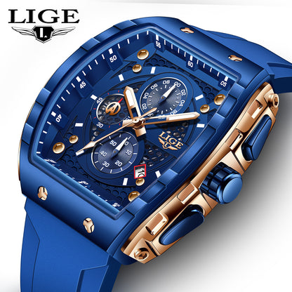 Luxury Chronograph Men's Watch – Waterproof & Luminous Edition Elevate Your Style Every Day