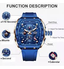 Luxury Chronograph Men's Watch – Waterproof & Luminous Edition Elevate Your Style Every Day